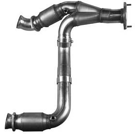 Приёмная труба с катализаторами для Infiniti QX56 | QX80