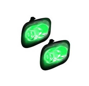 Ford 15-17 F150 & 17-18 RAPTOR & 17-18 SUPERDUTY Ultra High Power LED Mirror / Puddle Light Kit - GREEN