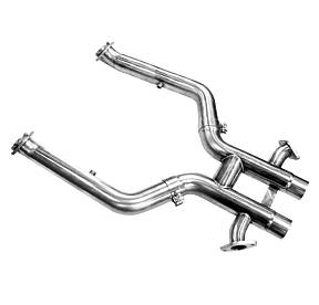 Приемные трубы H-Pipe без катализаторов для Mustang Boss 302/Laguna Seca, ø 3''