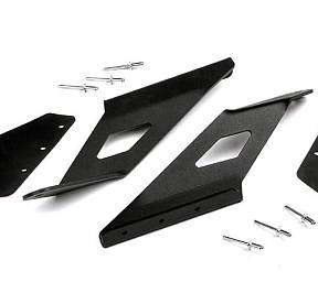 Кронштейн для изогнутой LED балки 54'' над лобовым стеклом Chevrolet  Silverado 2500 HD 4WD/2WD 2015-16