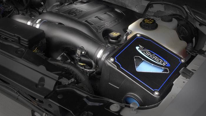 Закрытая система впуска холодного воздуха Volant с фильтром Powercore для Ford F-150 EcoBoost 3.5L V6 2012-14