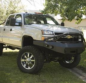 2003-2007 (Classic) Chevy Heavy Duty Winch Bumper w/ No Grill Guard