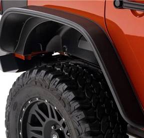 Задняя пара расширителей колёсных арок Jeep Wrangler