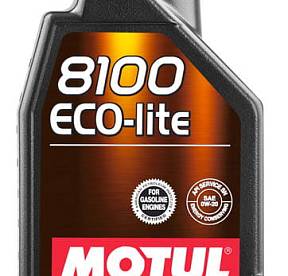 1 л MOTUL 8100 ECO-LITE энергосберегающее масло для бензиновых двигателей