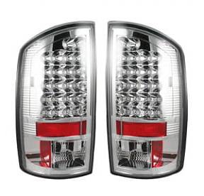Dodge 02-06 RAM 1500 & 03-06 RAM 2500/3500 LED Tail Lights - Clear Lens