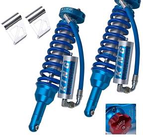 Стойки  KING передние в сборе для TOYOTA 4RUNNER  2010+  2.5  с выносным ресивером и регулировками (2 шт.)