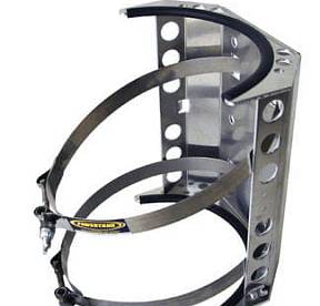 Super Bracket COMP, Aluminum, 10lb/15 lb. CO2 Tank, 6.9" dia.