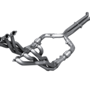 Длиннотрубный выпускной коллектор 1-7/8"×3'' без катализаторов для Cadillac CTS-V, 2016+