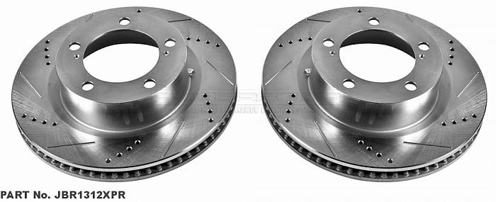 POWERSTOP Z36 TRUCK AND TOW ТОРМОЗНЫЕ КОЛОДКИ УСИЛЕННЫЕ JBR1312XPR LEXUS / TOYOTA