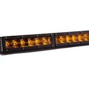Светодиодная балка 12 дюймов серии Stage Series Driving, янтарный свет