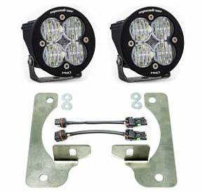 Комплект противотуманных фар серии Squadron-R Pro для установки на Wrangler JL