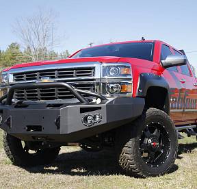2014-2015 Chevy 1500 Winch Bumper w/ Pre-runner Grill Guard