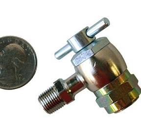 Клапан высокого давления с внешней резьбой 1/8 MNPT