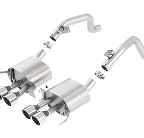 ЗАДНЯЯ СЕКЦИЯ REAR SECTION CHEVROLET CORVETTE C7 STINGRAY 14′- 6.2L V8 TIP-19 ATAK