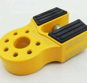 Шакл для буксировки с крюком FlatLink - желтый