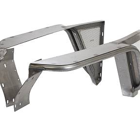 Крылья передние G3 для Jeep TJ/LJ с вылетом 4 дюйма  стальные от  GenRight