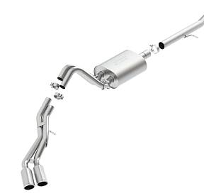Выхлопная система CAT BACK для Cadillac Escalade ESV и  Yukon Denali  XL V8-6.2 ’15- ЗВУК S-TYPE