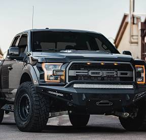 Передний силовой бампер HoneyBadger для F-150 RAPTOR