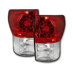Toyota Tundra 07-13 LED Taillights - Red Lens