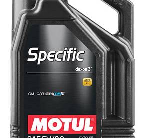 5 л MOTUL SPECIFIC DEXOS2™ для бензиновых и дизельных двигателей GM-OPEL