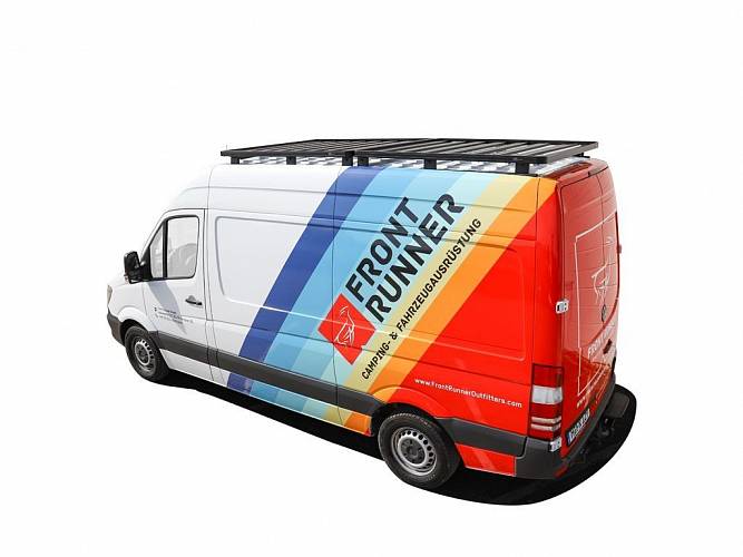 Большой составной багажник Slimline II на крышу Freightliner Sprinter (2007+) - от Front Runner