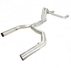 Точная двойная выхлопная система для Camaro без с кат. и 2 насадками
