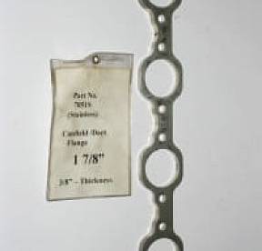 Прямой фланец выпускного коллектора диаметром 1.875" 