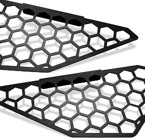 Защита дополнительной оптики для переднего бампера Vengeance (D1851, D1852, & D1853) Bare