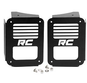 Защита задних фонарей с логотипом Wrangler JK  (пара)