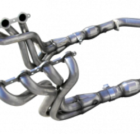 Длиннотрубные выпускные коллекторы 1-7/8"×3'' с катализатором для Camaro/Firebird F-Body LS1 2000