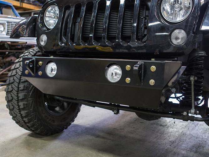 Бампер передний под лебёдку для Jeep JK серии Fusion GenRight
