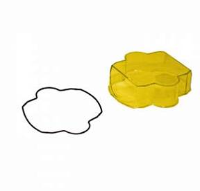 Набор для замены линзы фар серии LP6, тип луча Spot, янтарное свечение