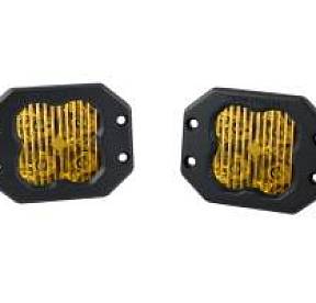 Желтые врезные LED-модули SS3 Sport, водительский свет