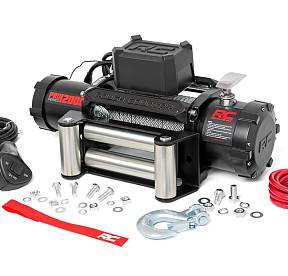 Лебёдка электрическая PRO SERIES 9500LB (стальной трос)