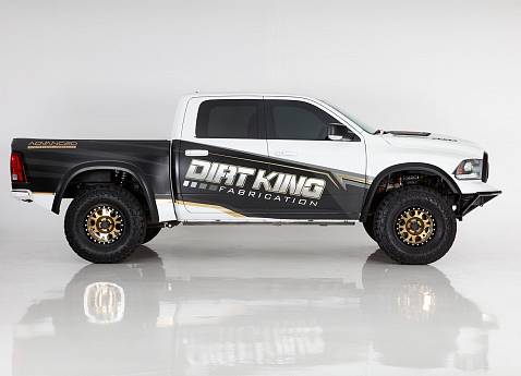 Ram Rebel Prerunner, созданный компанией Dirt King Fabrication (копия прототипа TRX)