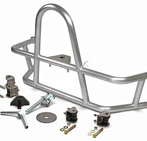 Калитка под запасное колесо диаметром 33"-42" дюйма для Jeep TJ/LJ алюминиевая от  GenRight