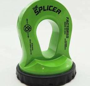 Коуш для синтетического троса 3/8-1/2" - зеленый