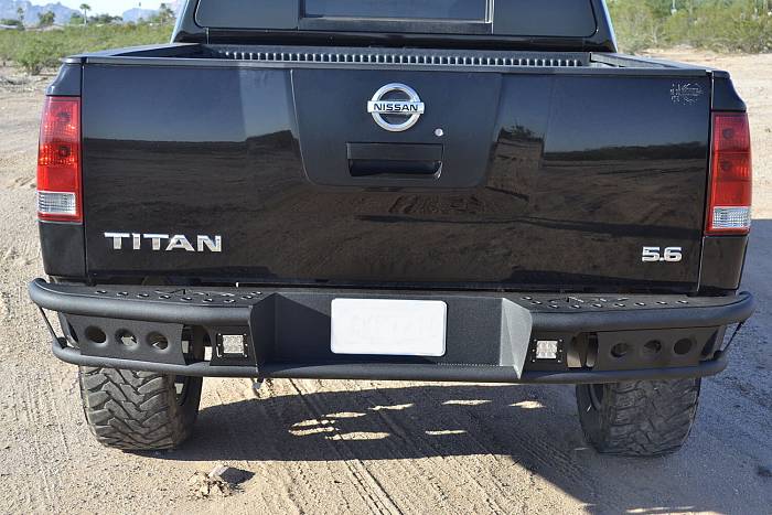 Бампер задний серия Dimple R для Nissan Tiitan