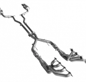 Выхлопная система 1-7/8"×3'' без катализатора для Chevy SS 2014+