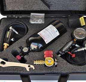 Компактная переносная азотная станция для амортизаторов King, Fox, Icon 