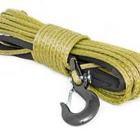 Трос синтетический Rough Country 9.5 мм/25.9 м, армейский зеленый