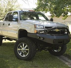 2003-2007 (Classic) Chevy Heavy Duty Winch Bumper w/ No Grill Guard Bare