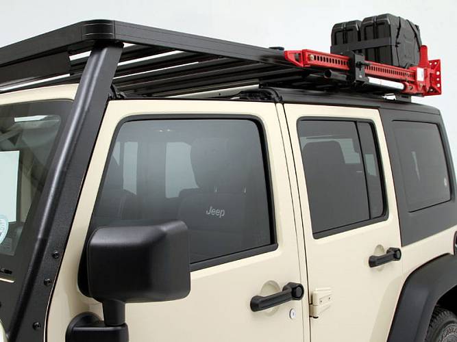 Багажник Slimline II на крышу для Jeep Wrangler JKU (4 двери), 2007+ - от Front Runner