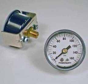 Монтажная стальная панель для манометра 160 PSI