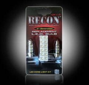 Ford Dome Light Set LED Replacement - Fits Ford 99-10 Superduty F250/350/450/550/650 & 97-03 F150 - 2 Sets Required For 4-Door Trucks