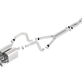 ВЫХЛОПНАЯ СИСТЕМА CAT BACK CHEVROLET CORVETTE C6 ’05-’08 6.0/6.2L ATAK