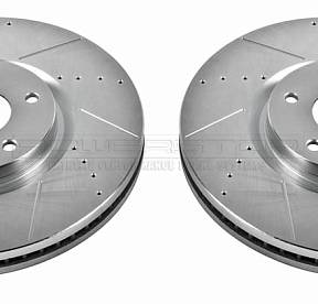 Диски тормозные для установки на переднюю ось