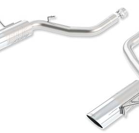 Задняя секция Borla для Grand Cherokee SRT-8 '12-'14 ATAK