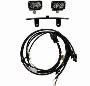 Комплект фар "Sportsmen" для установки на ветровое стекло Honda Africa Twin