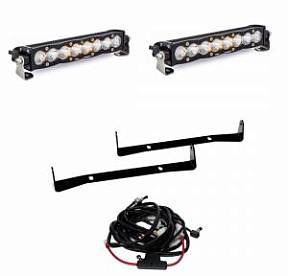 Набор из 2-х LED балок 10" серии S8 для Toyota 4Runner TRD,  2014-18